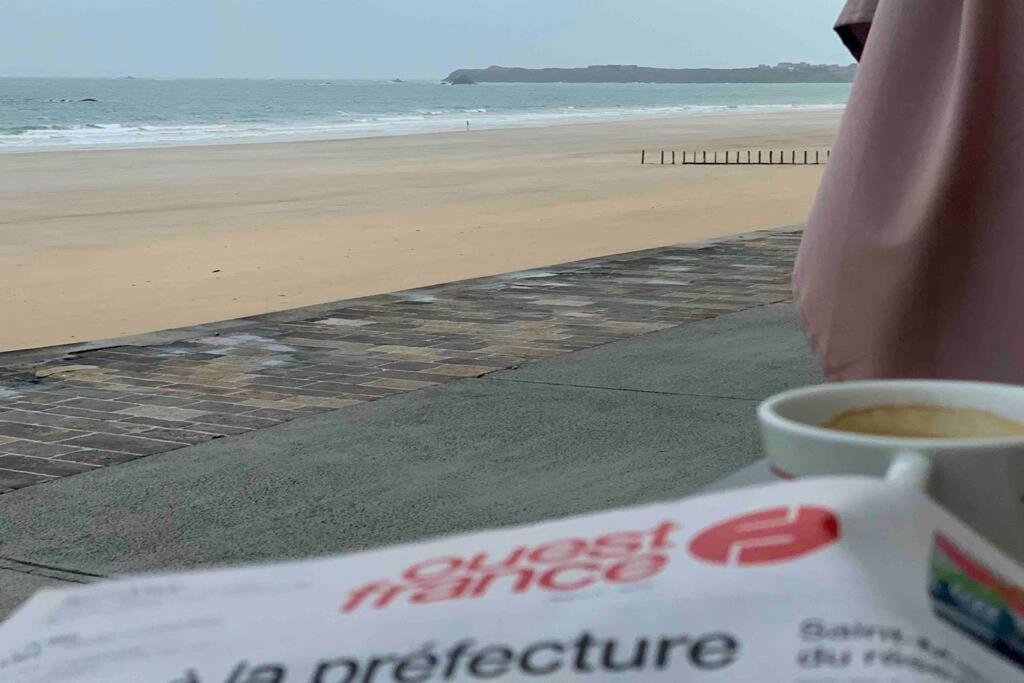 Petit Loft Saint-Malo Intra-Muros Bagian luar foto